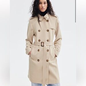 H&M Beige Trench Coat